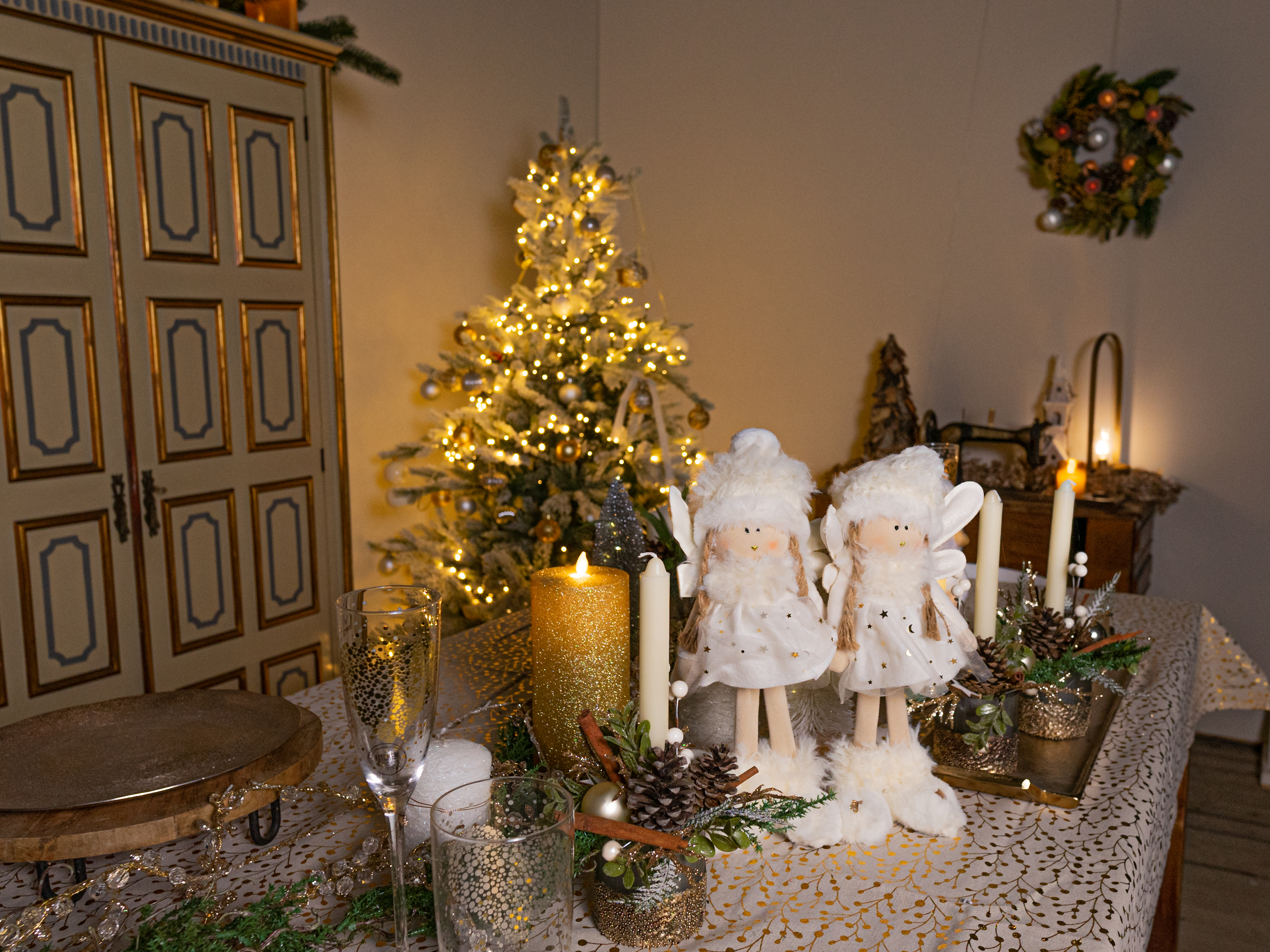 40 vajillas bonitas y elegantes para las mesas de Navidad