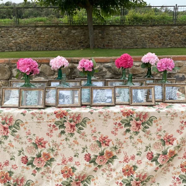 hortensias rosas para matrimonio