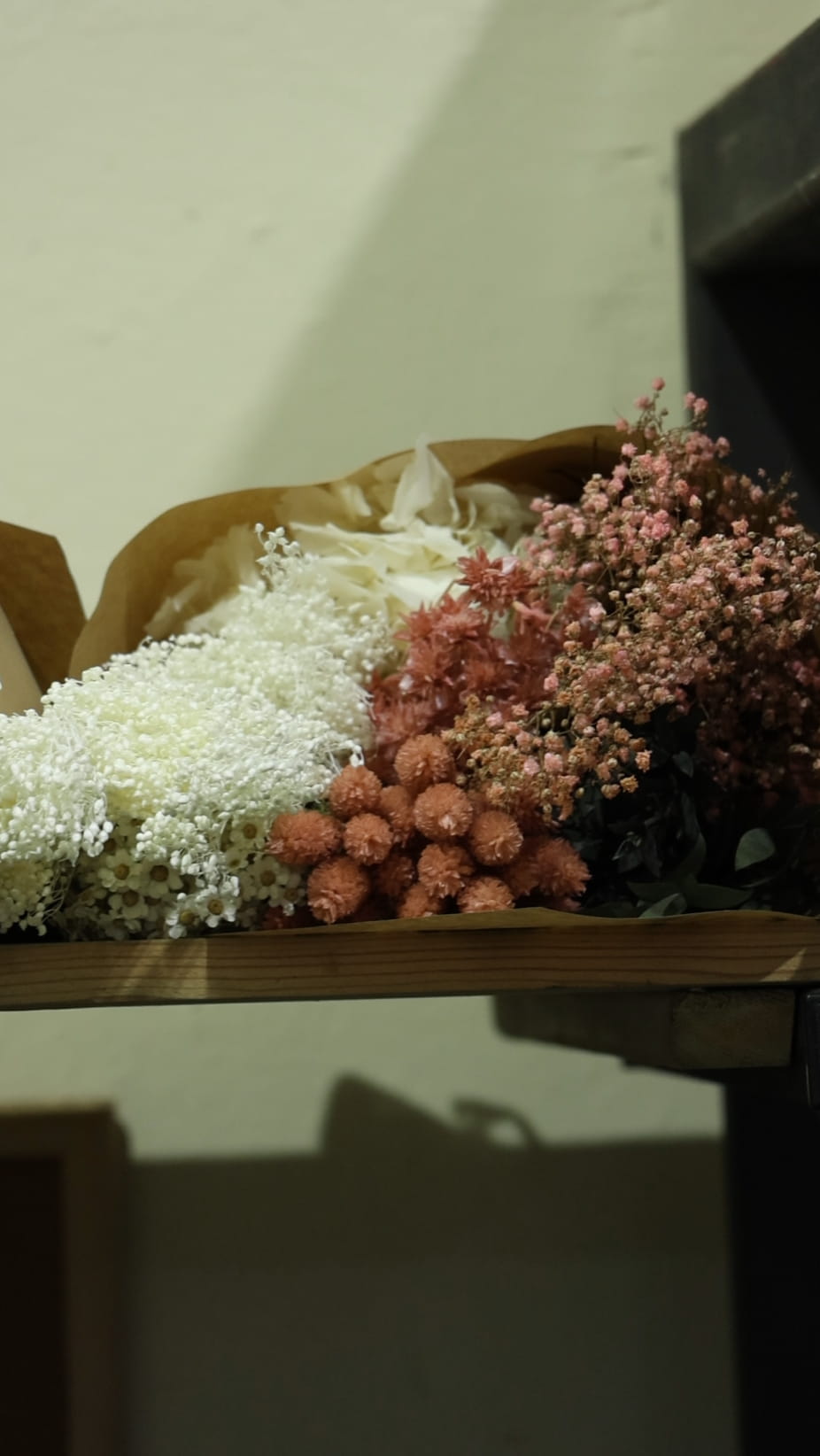 taller de flores preservadas