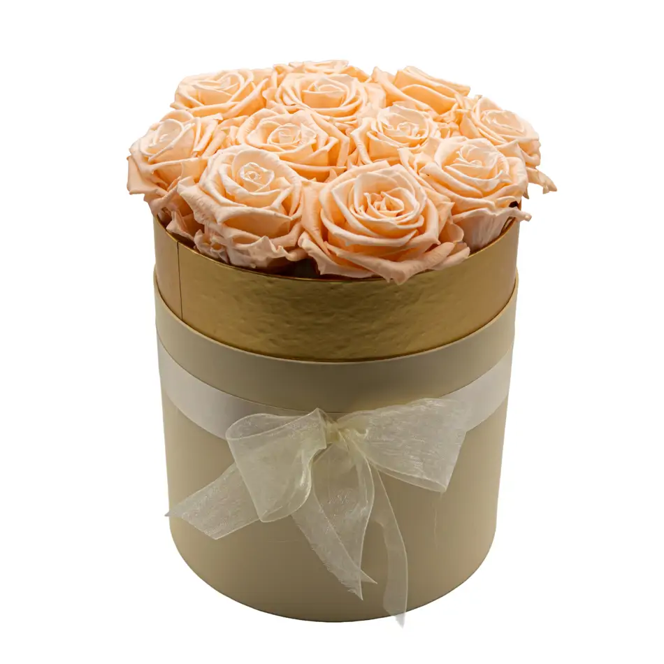 Capsa de roses preservada mitjana
