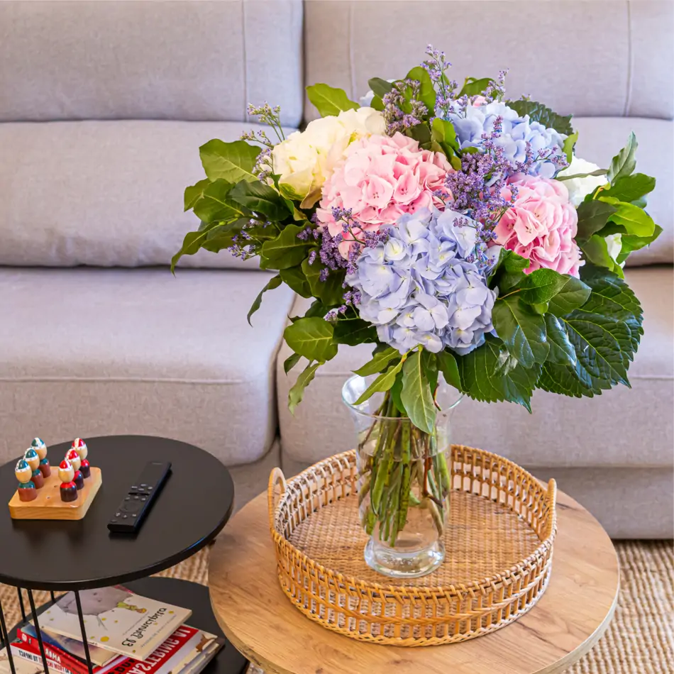 Ramo hortensias