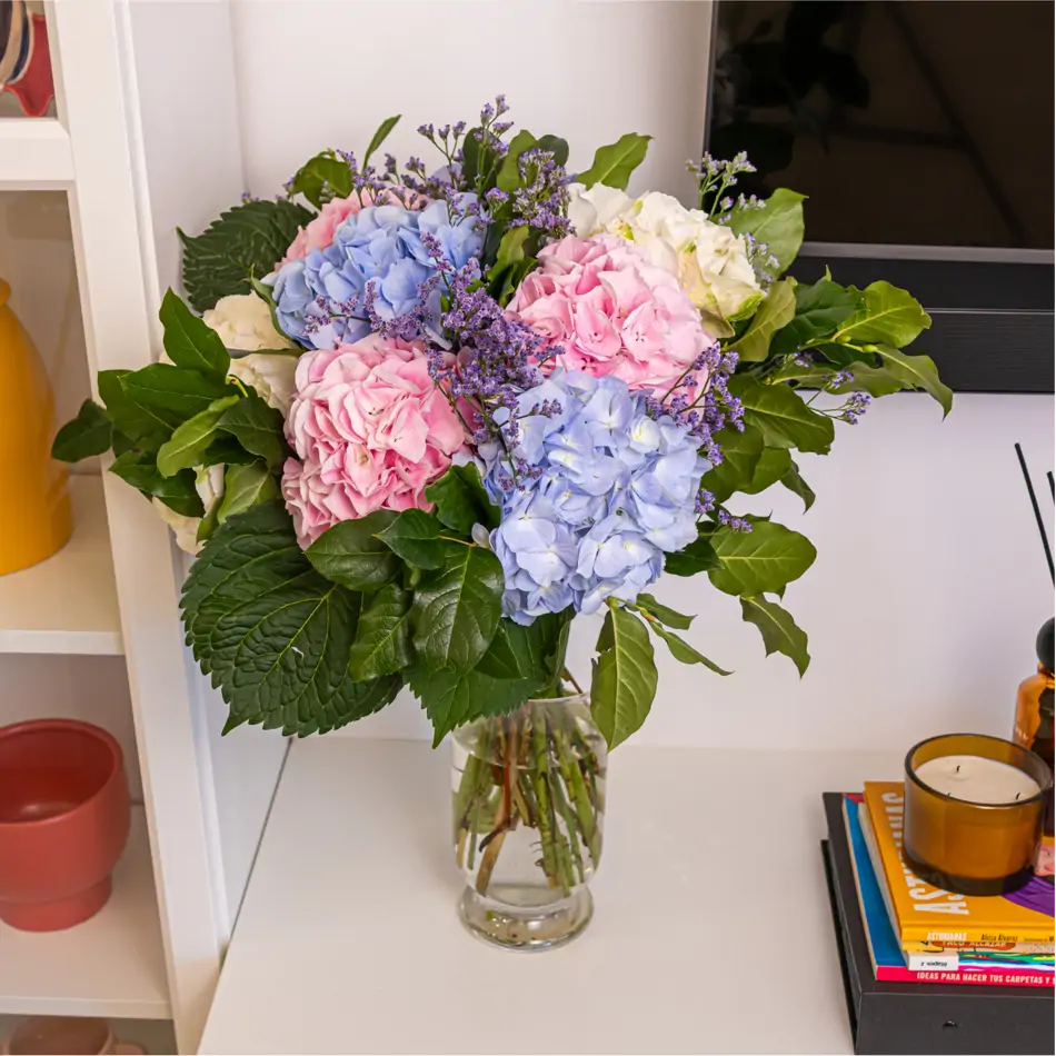 Ramo hortensias