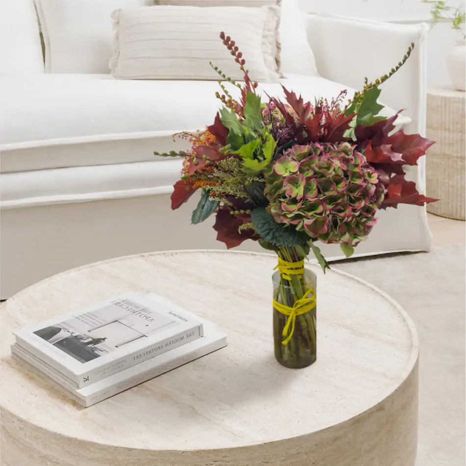 Ramo hortènsies de tardor