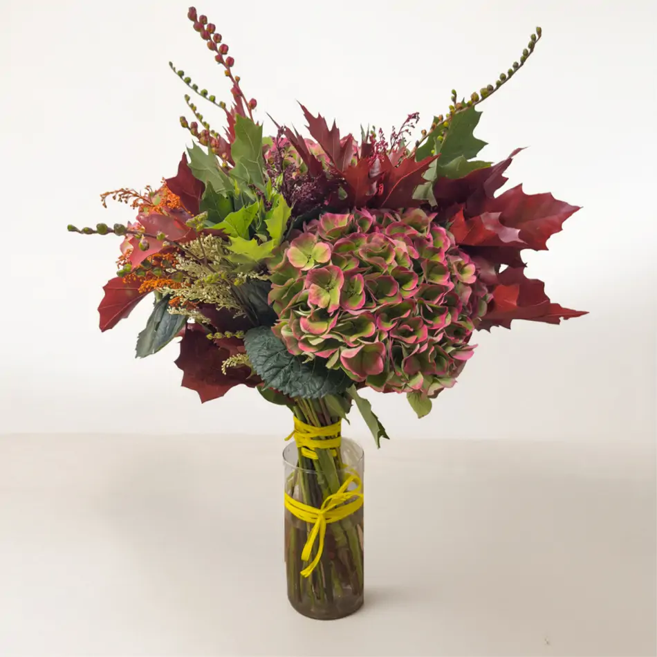 Ramo hortènsies de tardor