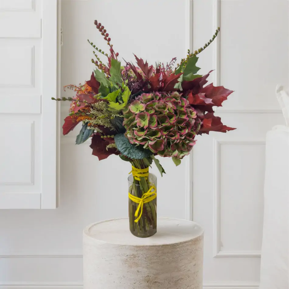 Ramo hortènsies de tardor