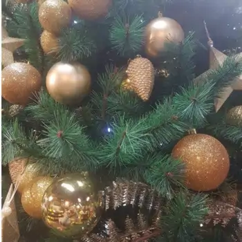 Comprar Arbol decorado dorado natural sin raíz en Barcelona