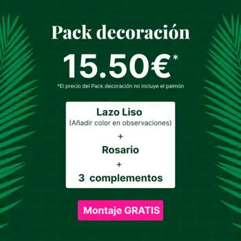 Comprar Pack decoración palmón pequeño en Barcelona