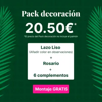 Pack decoración palmón mediano