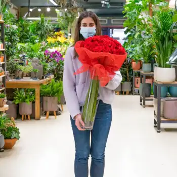 Comprar Bouquet de 51 rosas en Barcelona