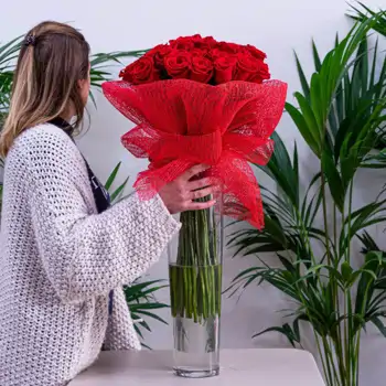 Comprar Bouquet de 51 rosas a Barcelona