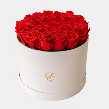 Comprar Caixa Luxe amb 25 Roses Liofilitzades a Barcelona