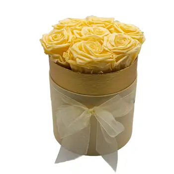 Comprar Capsa de roses preservada petita a Barcelona