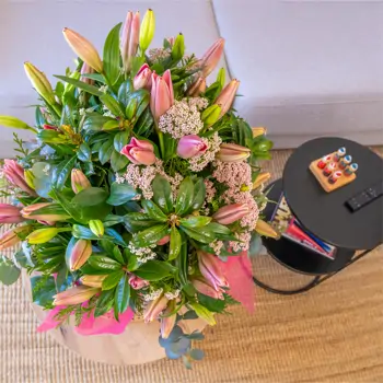 Comprar Jarrón de lilium Luz Serena en Barcelona