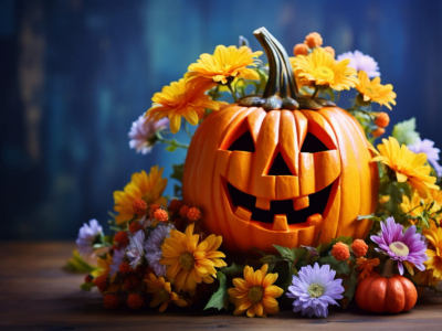 Las mejores ideas de decoración para Halloween con flores
